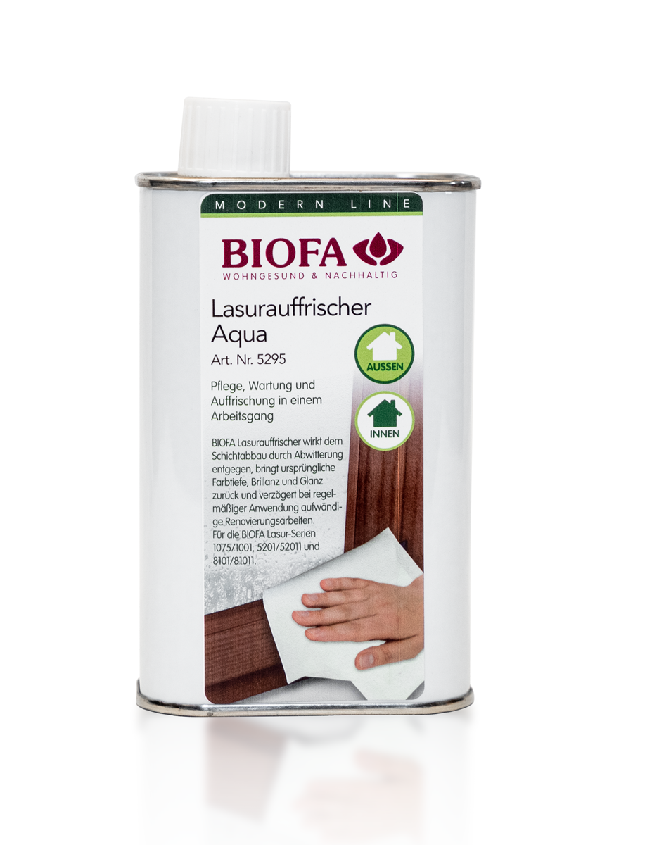 BIOFA Lasurauffrischer Aqua 5295 0,25 L